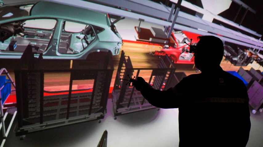 Rzeczywistość wirtualna VR i produkcja samochodów – przykład użycia 3