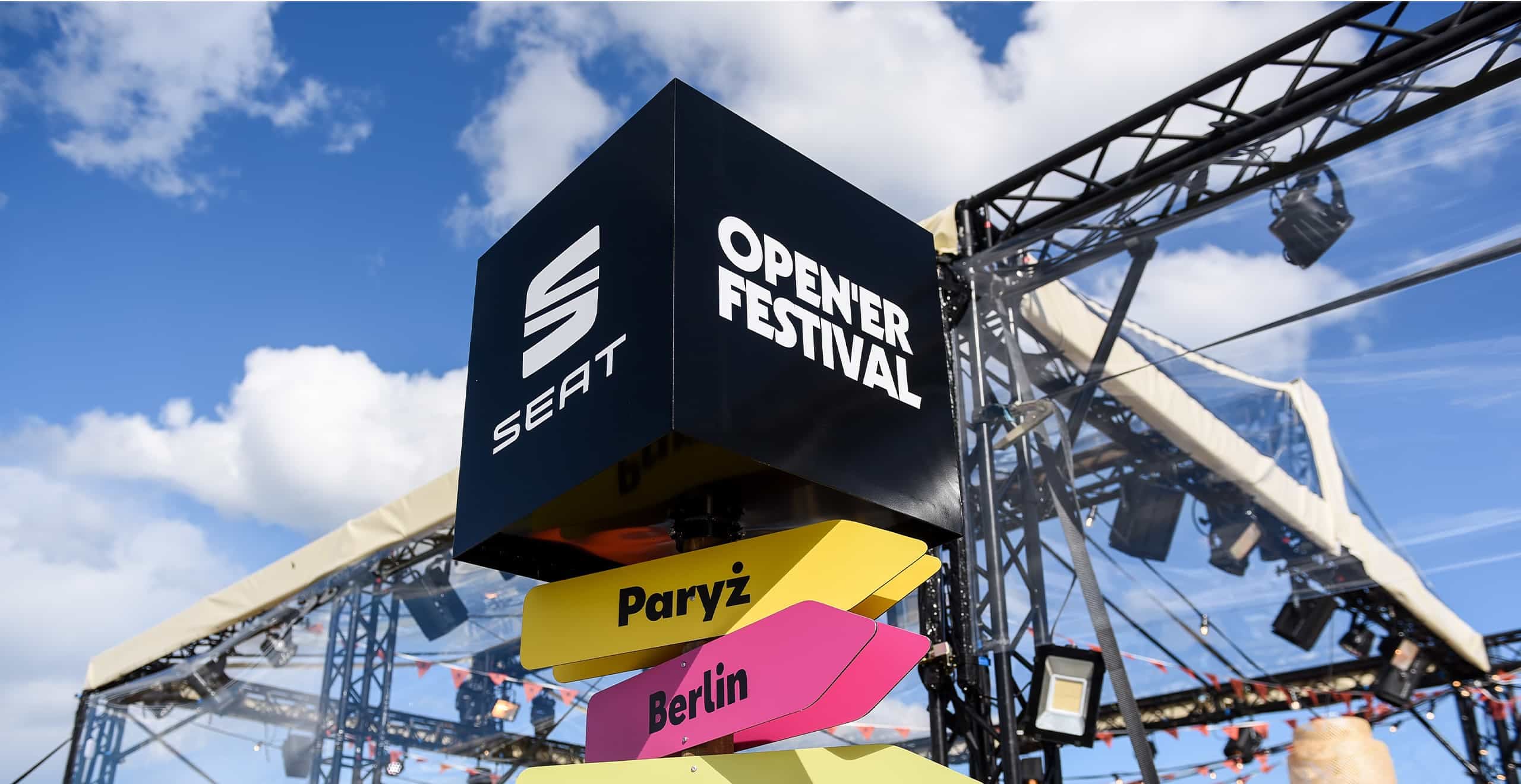 SEAT na festivalu OPEN'ER 