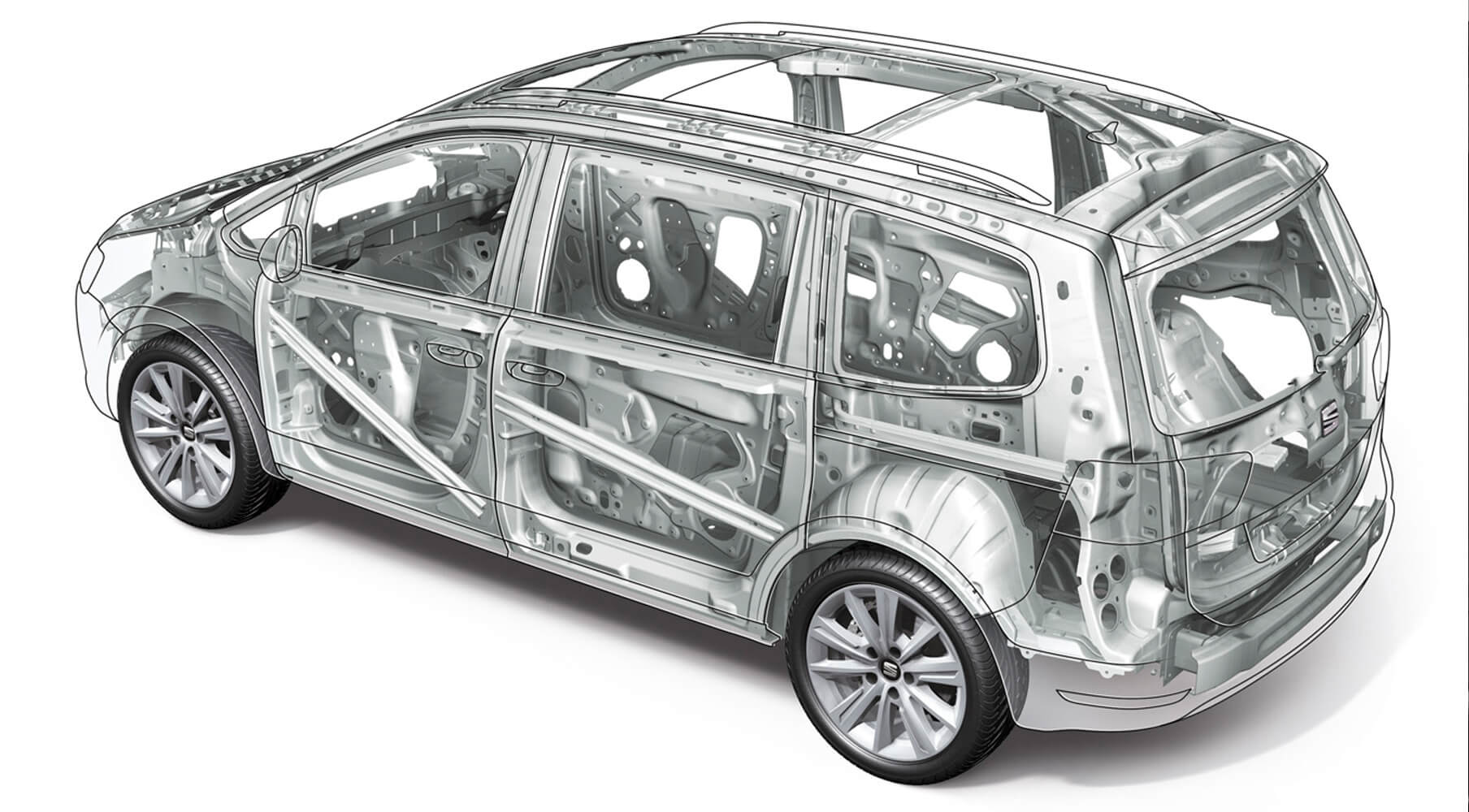 SEAT Alhambra X-Ray Chassis