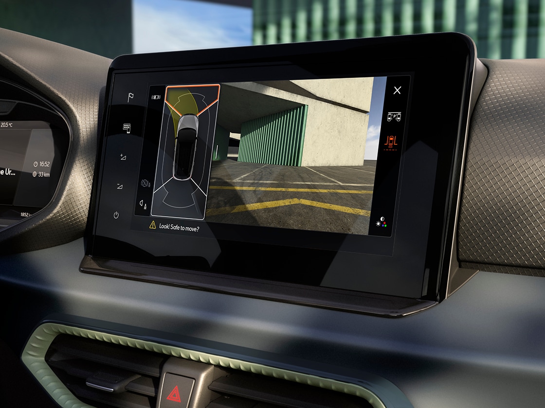 System wspomagania parkowania SEAT Arona.