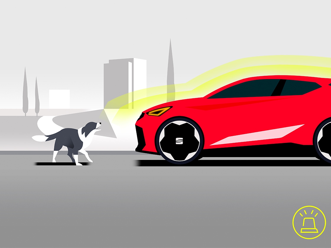 System antykradzieżowy w Seacie Ibiza.