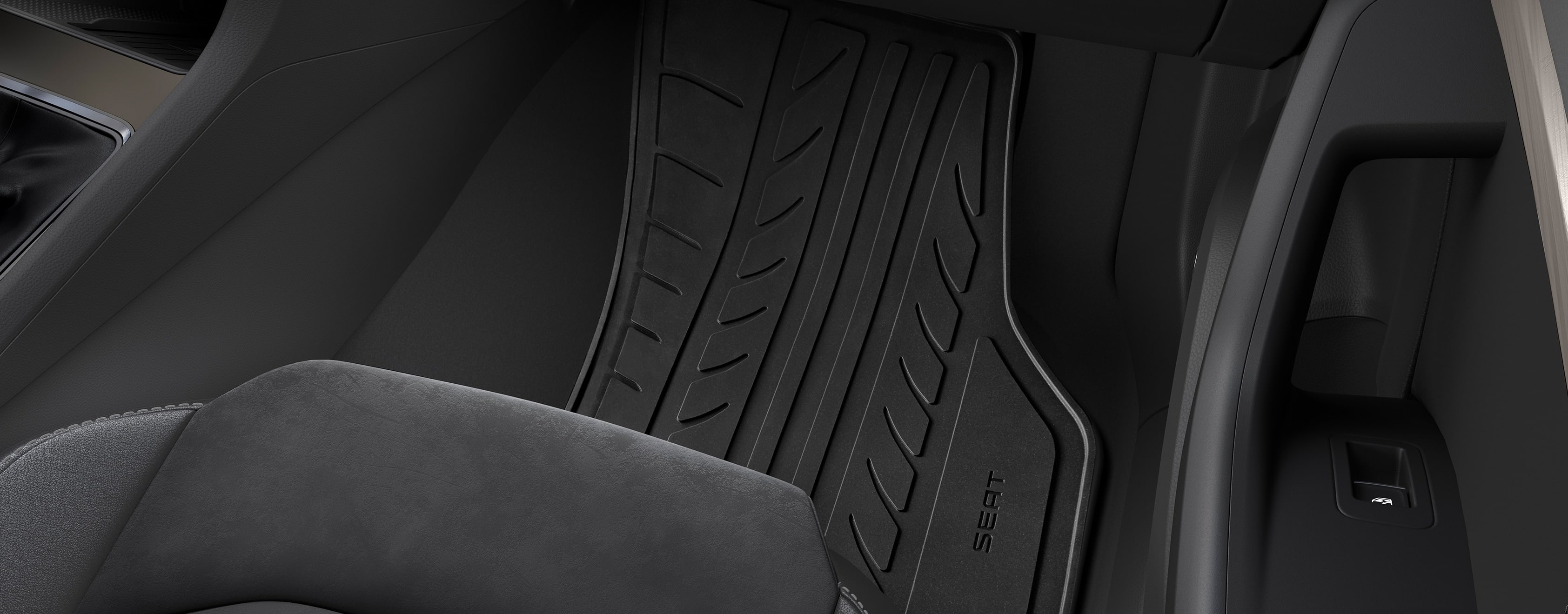 SUV SEAT Ateca z gumowymi matami