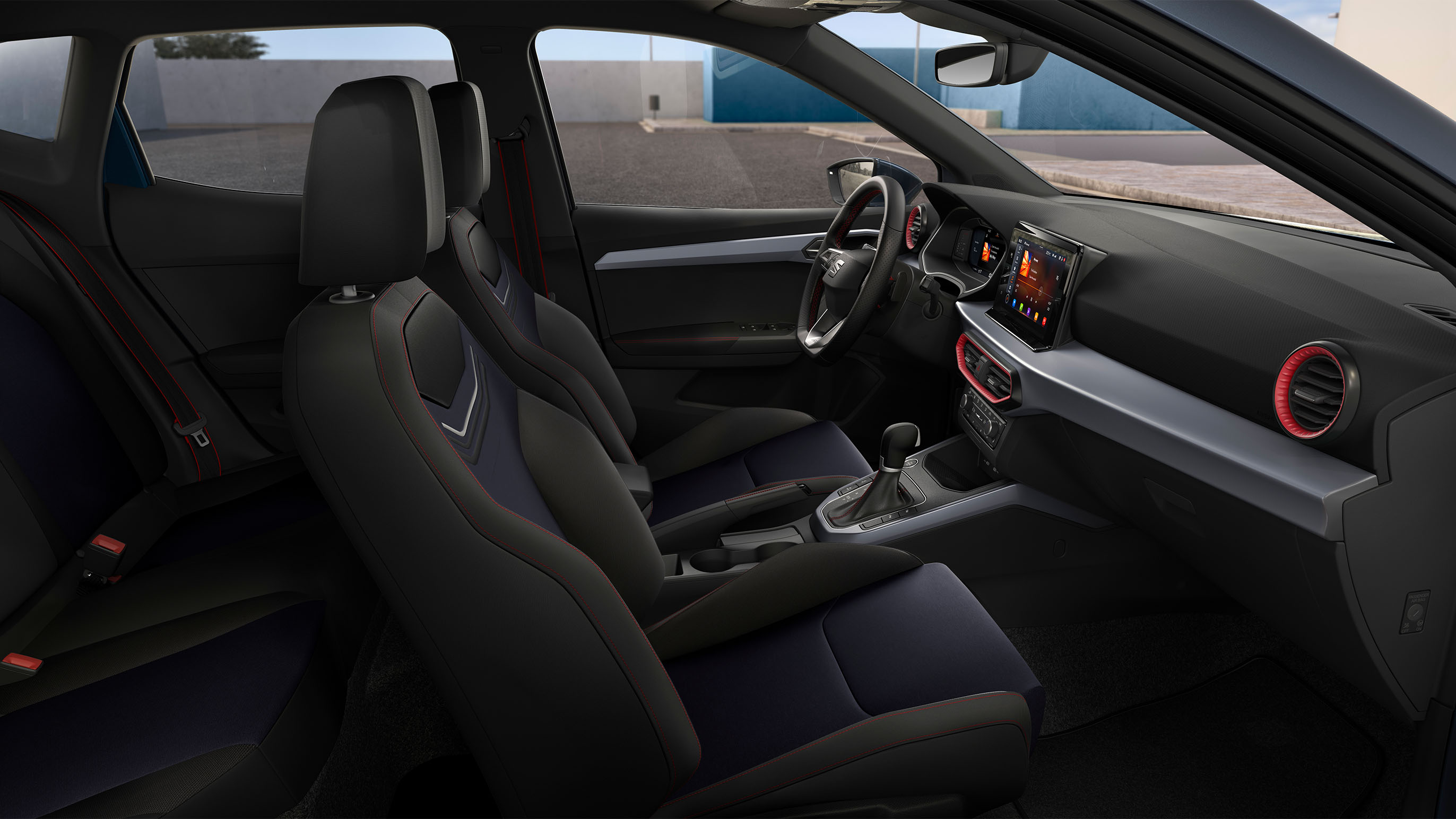 seat arona fr interior side view lemans cloth