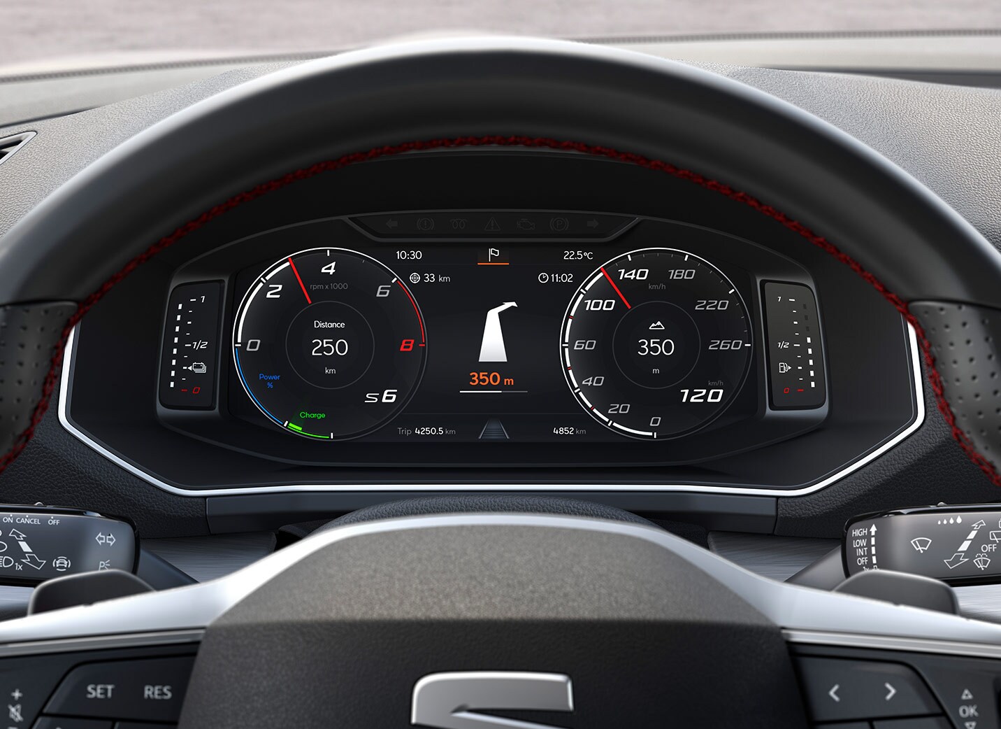 SEAT Tarraco e-HYBRID, wirtualny kokpit