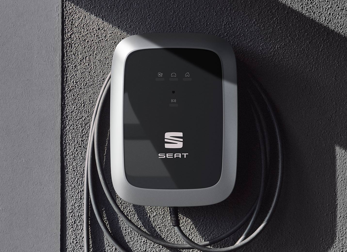nowy SEAT Tarraco e-HYBRID, ładowarka charger connect