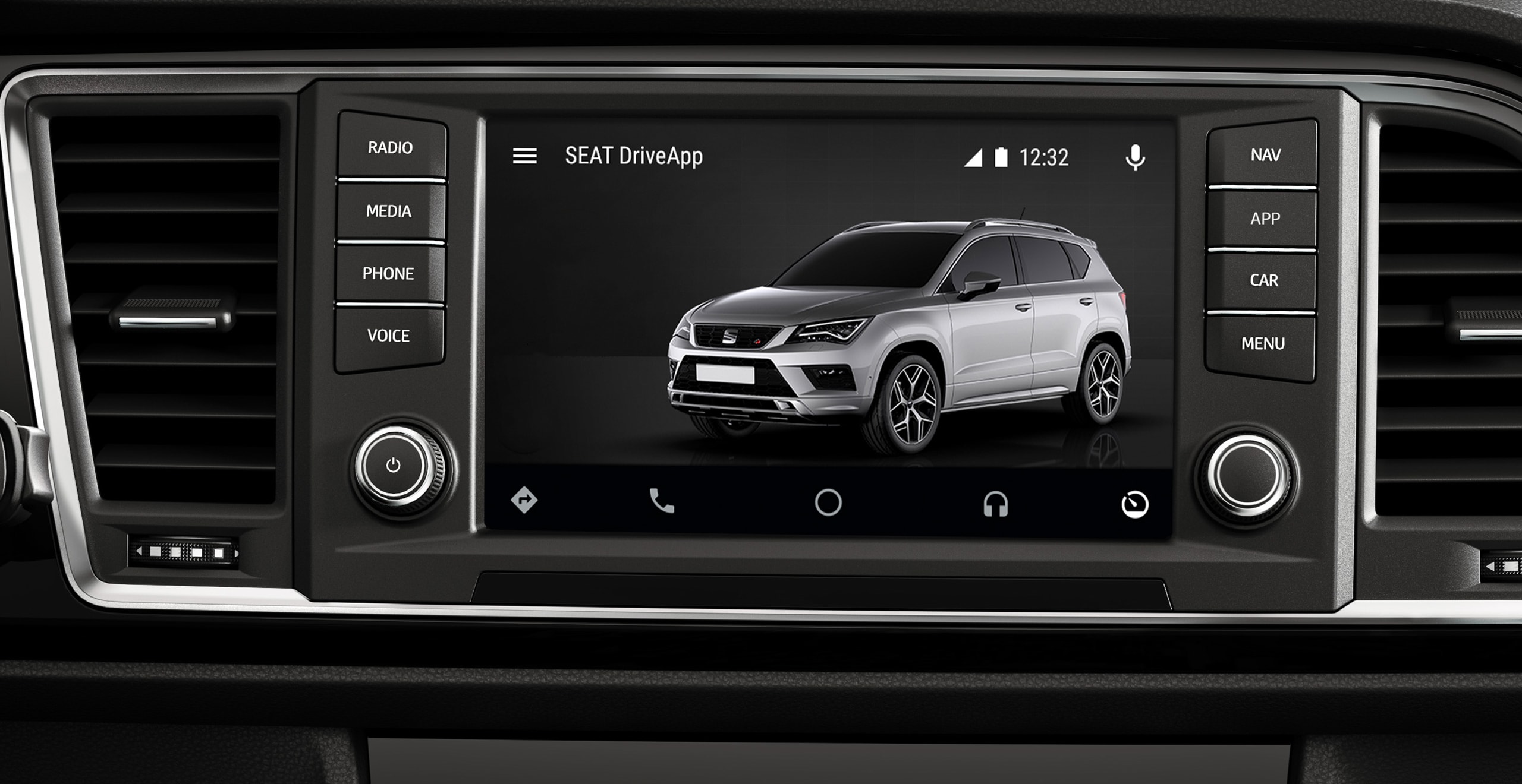 Personalizuj swoją konsolę samochodu przy pomocy aplikacji SEAT Drive App