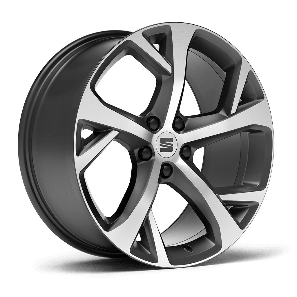 Felgi Aluminiowe SEAT-a Tarraco Design 19' Machined Cosmo Grey
