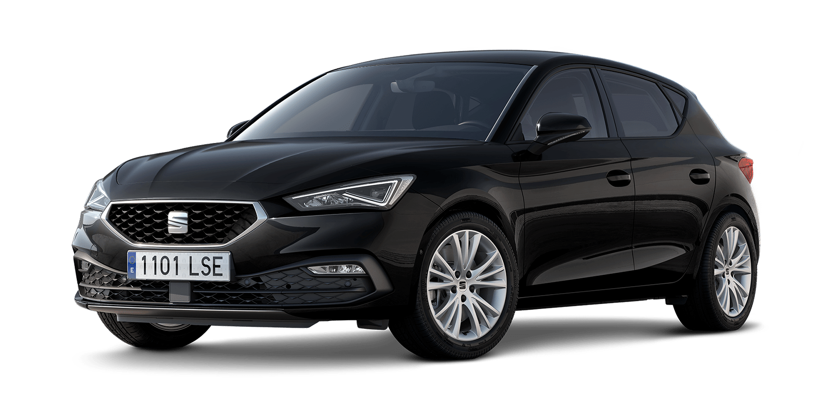 seat leon 5d style trim midnight black colour with dynamic alloy wheels